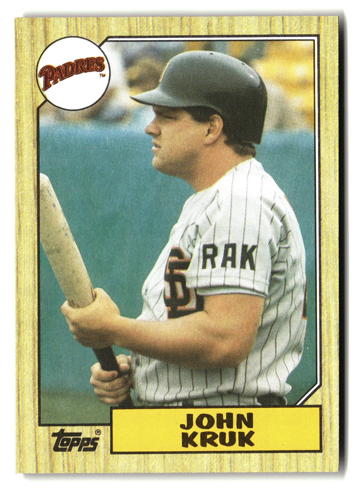 1987 Topps #123 John Kruk