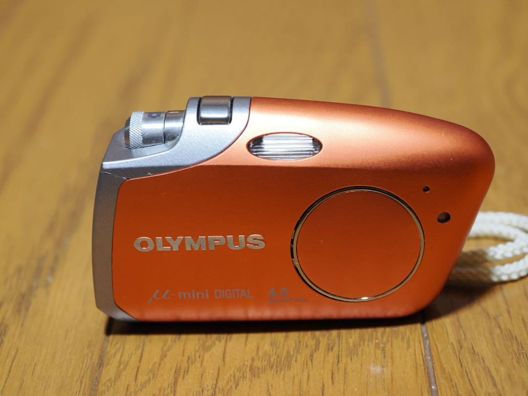 OLYMPUS μ-mini xD card 256MB included Orange Compact Digital