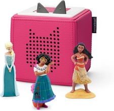 Tonies Pink Disney Bundle - Moana, Elsa and Mirabel Excellent Condition