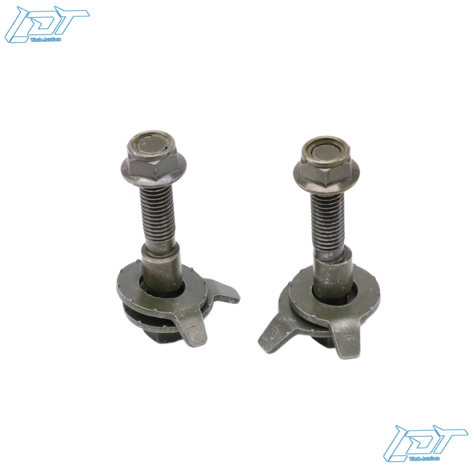 4 piezas pernos de leva de ruedas delanteras de vehículo de 14 mm alineación de corrección de inclinación ajustable Foto 4 de 4