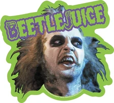 Stickers - C&D Visionary - Beetlejuice Ghost with the Most 5.25"x4.75" NEW Decal