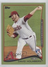 2014 Topps Retail Green David Holmberg #242 3q5