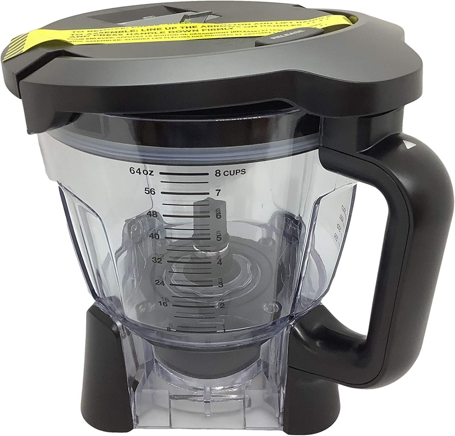 Ninja Replacement 64Oz (8 Cup) Food Processor Bowl with Lock