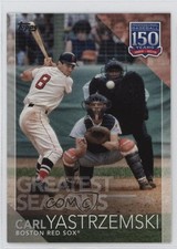 2019 Topps 150 Years of Professional Baseball Carl Yastrzemski #150-116 HOF 00hi