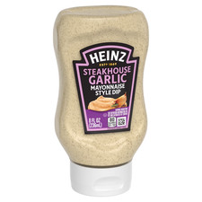 Salsa de inmersión estilo mayonesa de ajo Heinz Steakhouse, 8 fl oz