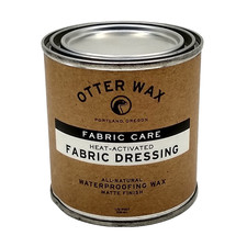 OTTER WAX Heat-Activated Fabric Dressing Waterproofing Wax 1/2 Pint 8oz 1 Can