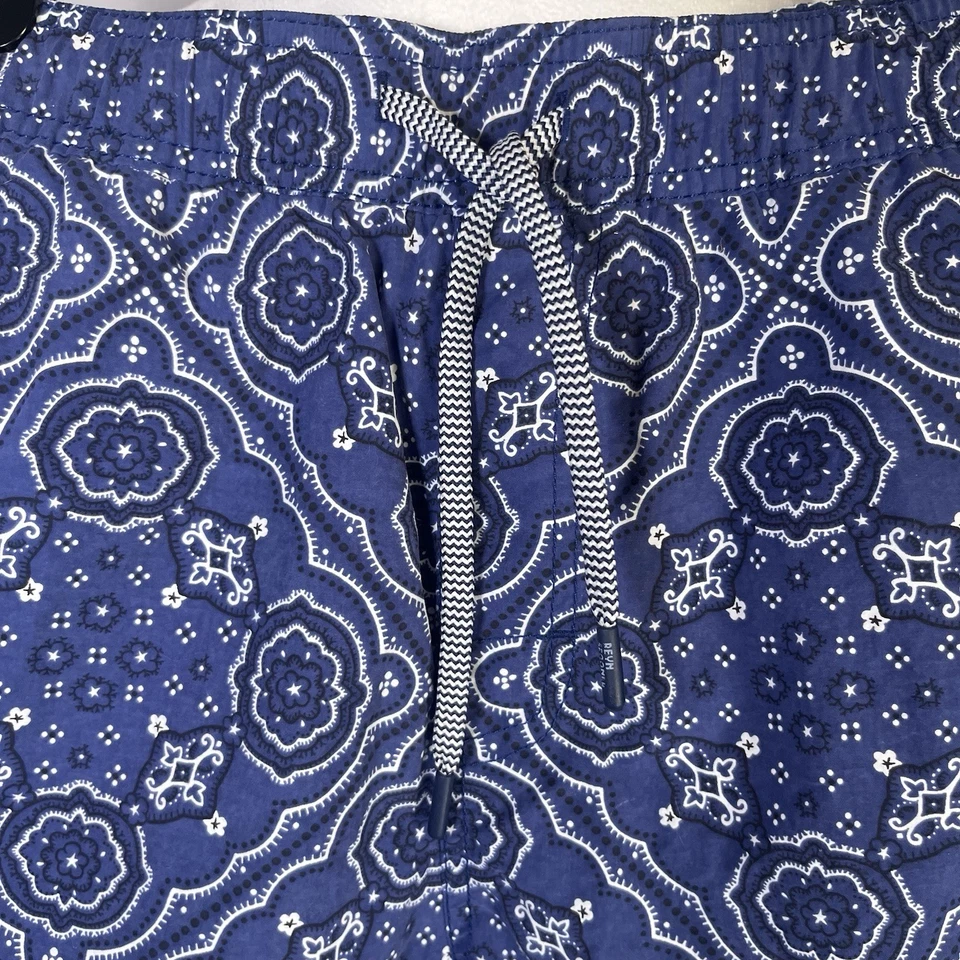 Reyn Spooner Men's 6" Swim Trunks, Kaimana Bandana-Twilight Blue Size Medium - Image 2 of 4