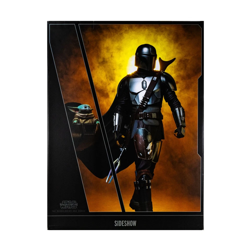Sideshow Star Wars Mandalorian and Grogu (formato premium) en muy buen estado+/casi nuevo Foto 2 de 2