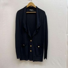 CHANEL Vintage Handwritten Tag Gold Button Knit Jacket Cardigan Womens ISItems5