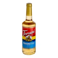 Torani Amaretto Flavoring Syrup 750 mL Glass Bottle 880361088