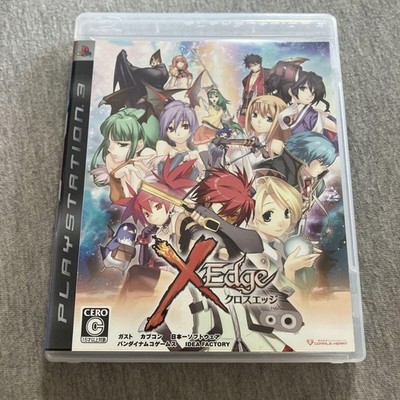 X Edge PS3 PlayStation 3 Compile Heart Video Game BLJM-60086 Used From Japan 31
