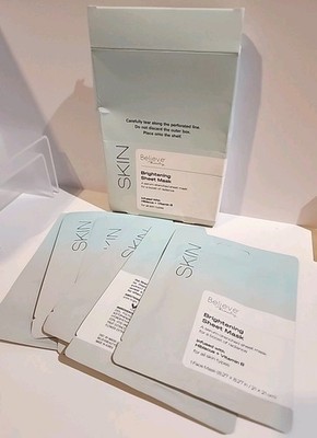 Believe Beauty SKIN X6 Hydrating Sheet Mask Infused With Aloe Vera + Bamboo