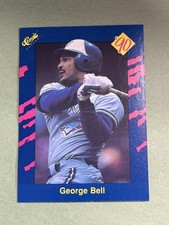 George Bell 1990 Classic Blue Toronto Blue Jays #84 LL997