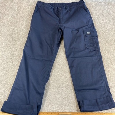 Helly Hansen Hose Herren Größe 40x34 blau Workwear Carpenter Cargo Service Pant