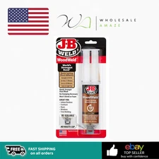 J-B Weld 50151 WoodWeld Epoxy Syringe - Light Tan -.85 fl. oz.
