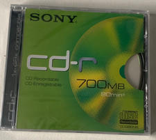 Sony CD-R 80 CDQ80N5 Recordable Blank CDR Disc 80MIN / 700MB ? NEW & SEALED 