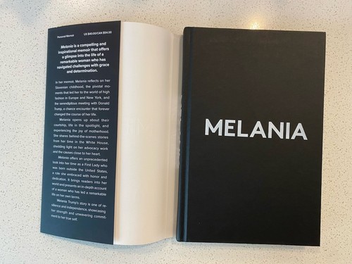 Melania by Melania Trump (2024, Hardcover) LIKE NEW MEMOIR AUTOBIOGRAPHY - 第 1/5 張圖片
