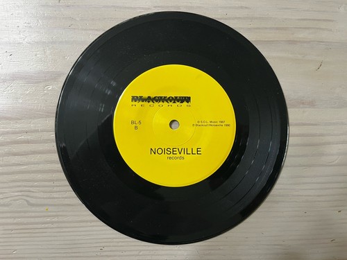 VTG 1990 Breakdown The '87 Demo Blackout! Records 7" EP Noiseville - 第 5/9 張圖片