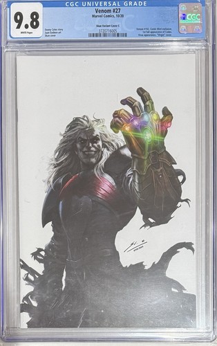 Venom #27 (2020)  CGC 9.8 Skan Variant Cover C