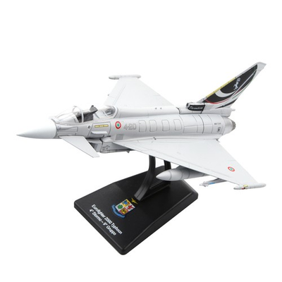 #ad Diecast Eurofighter Typhoon Fighter Model 1:100 Scale 16cm Alloy Desktop Display $18.39