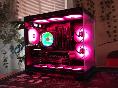 Gaming PC RYZEN 7 RTX 5070 1TB SSD 32GB RAM WIFi+BT WINDOWS 11 - Picture 6 of 12