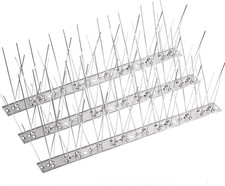 Stainless Steel Bird Spikes Anti Bird Deterrent Nest Prevention Small Birds
