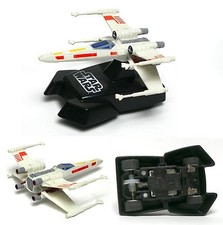 2012 Micro Scalextric STAR WARS X-FIGHTER SLOT CAR Tested Lit  Great Looking 