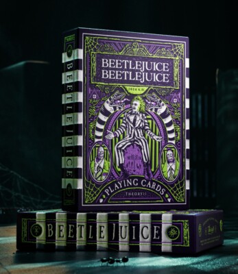 Beetlejuice NEW RELEASE Playing Cards. Theory 11! BEETLEJUICE Collectible!