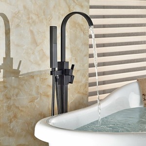 Votamuta Free Standing Bathroom Tub Filler Shower Faucet Single