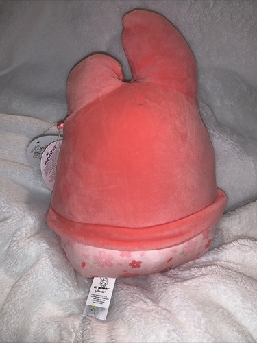 New Squishmallows 8" My Melody Sanrio Hello Kitty Sakura Flower Plush Pink 2024 - Picture 6 of 7