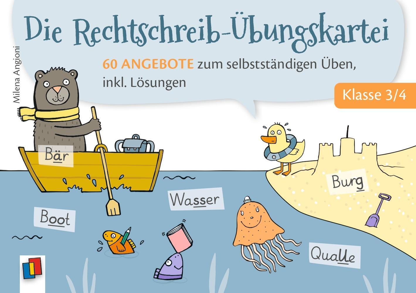 Thumbnail - Die Rechtschreib-übungskartei - Klasse 3/4 | Milena Angioni |