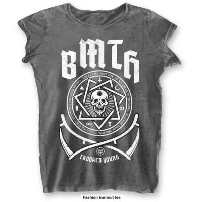 Bring Me The Horizon Ladies T-Shirt: Crooked Young,