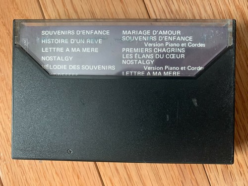 RICHARD CLAYDERMAN - Self Titled - Cassette Tape ~~~~ TESTED - Picture 6 of 6