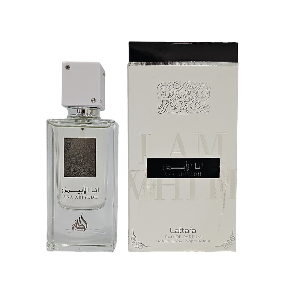 Ana Abiyedh I Am White Perfume By Lattafa EDP Spray 2oz 60ml For Unisex ana-abiyedh-i-am-white-perfume-by-lattafa-edp-spray-2oz-60ml-for-unisex
