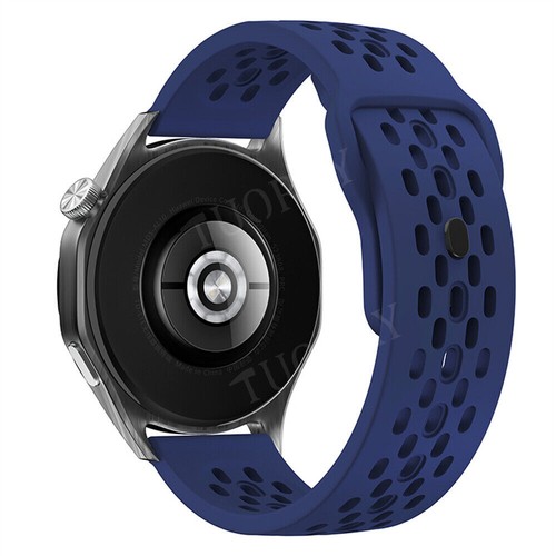 Silicone Watch Band for Amazfit GTS Mini 4 3 2e GTR 4 3 Pro 42/47mm Bip 5 Strap - Picture 18 of 48