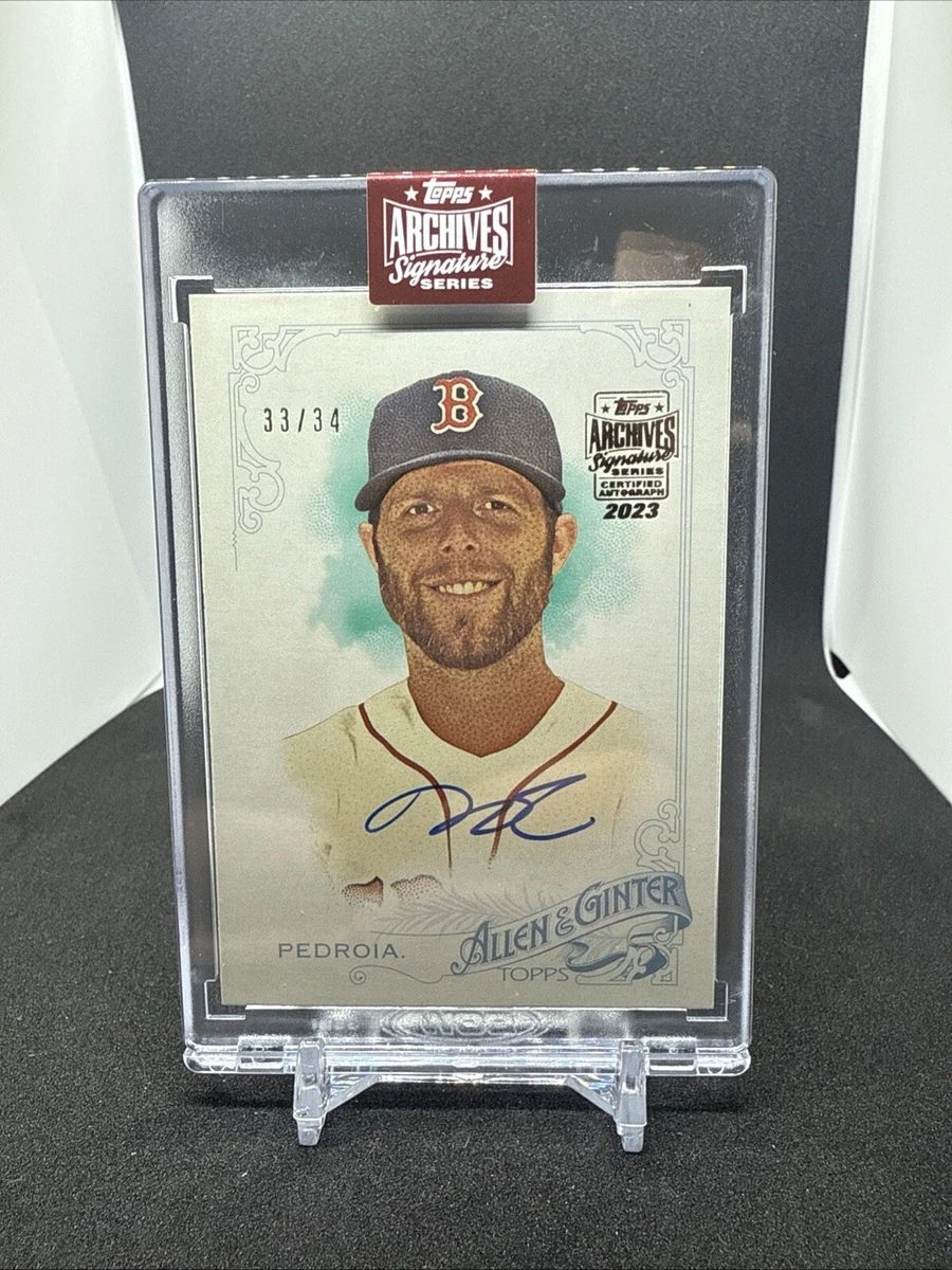 Dustin Pedroia Autograph Baseball Trading Cards for sale | eBay