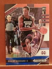 2020-21 Panini Prizm Draft Picks Red White Blue 63 Robert Woodard MISSISSIPPI ST