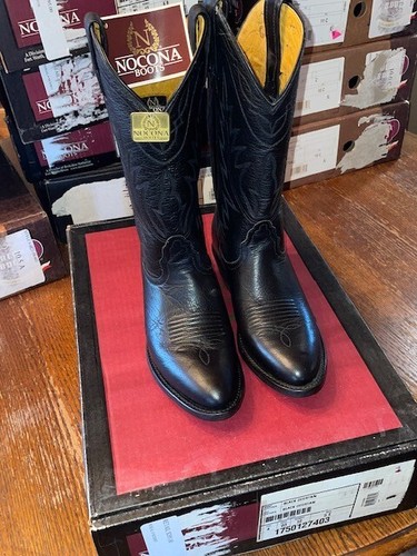 CLEARANCE Nocona Western Boot BLACK MEN 