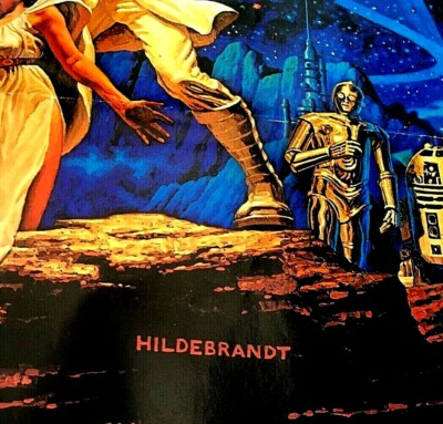 1977 スターウォーズ ドイツ版 ビンテージ ポスター 当時物 アンティーク 1977 スターウォーズ ドイツ版 ビンテージ ポスター 当時物