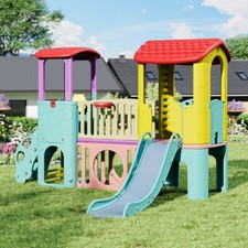 Outdoor Extra-Large Kids Slide Baby Climbing Castle for Baby Playing Play Center