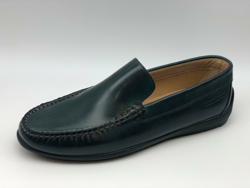 Loafers Lumberjack Leman Blue Leather 
