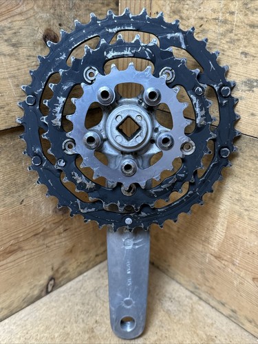 Guarnitura Mountain Bike Tripla Vintage Specializzata 175mm Sugino 22/32/42t - Foto 6 di 12