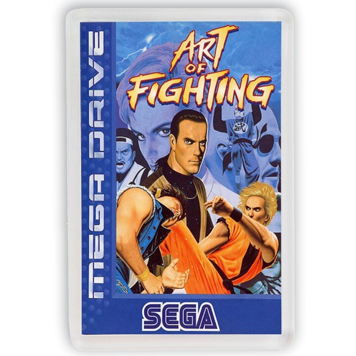 Art Of Fighting Sega Megadrive Genesis Fridge Magnet Aimant Frigo