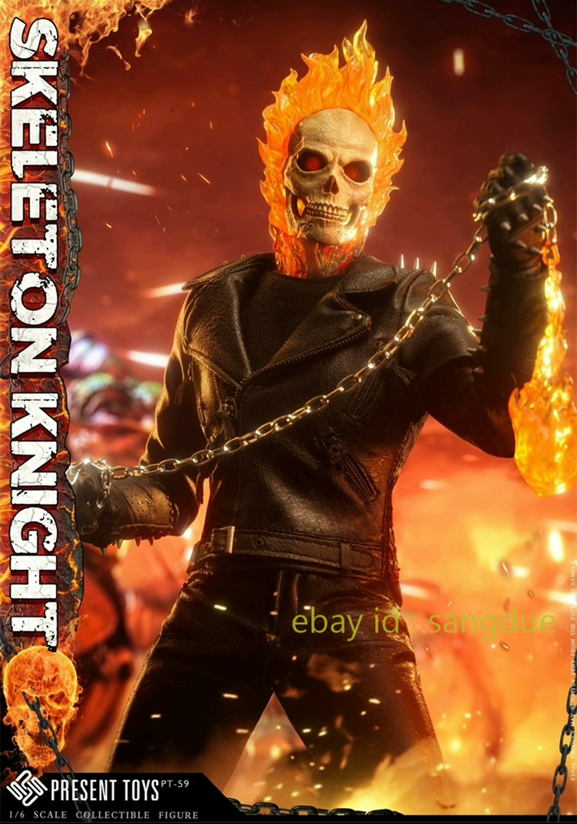 PRESENT TOYS PT-sp59 1/6 Ghost Rider Collectible Action Figure In 