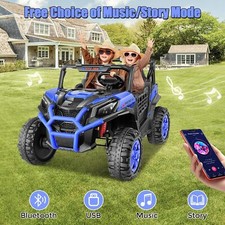 Ride on Car 24V 2 Seater Electric Car Vehicle for Kids with Remote Control Gift 