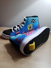 HEELYS Women's 8 SpongeBob SquarePants High Ankle Wheeled Shoes