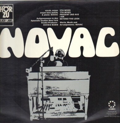 Novac The Fifth Word NEAR MINT Hör Zu Black Label Vinyl LP