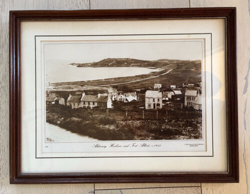 Alderney Harbour And Fort Albert 1915 Frances Frith Collection Framed Print - Foto 1 di 4