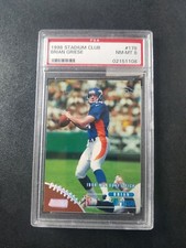1998 Stadium Club Brian Griese 178 PSA NM-MT 8 Denver Broncos Rookie Card RC. rookie card picture