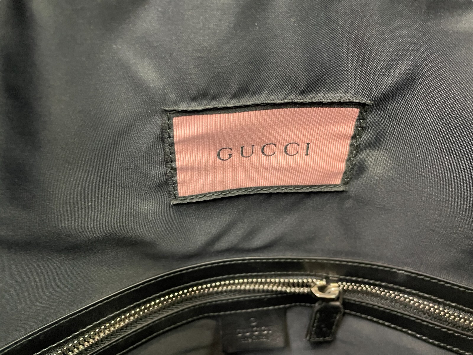 Gucci Ghost Drawstring Backpack Leather "Real" De… - image 10